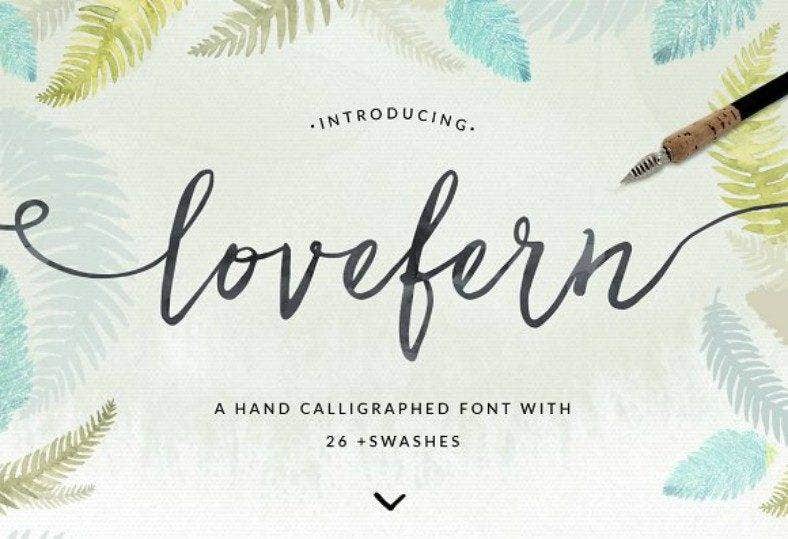 free modern calligraphy fonts